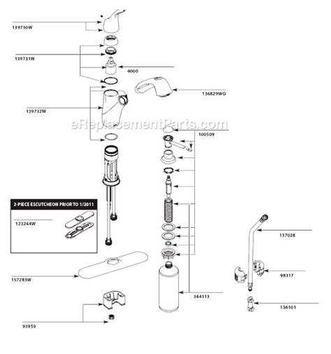 Moen Bathroom Faucet Parts Breakdown Bathroom Guide By Jetstwit