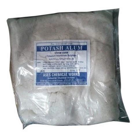 Powder Potash Alum, for Industrial, 1 kg at ₹ 120/kilogram in Jodhpur ...