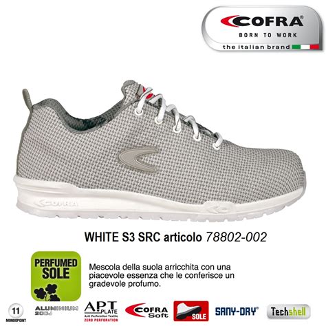 Scarpe Antinfortunistiche Cofra Linea Running Modello White S Src