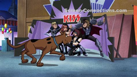 Scooby Doo And Kiss Rock And Roll Mystery Scooby Doo Animation Movies