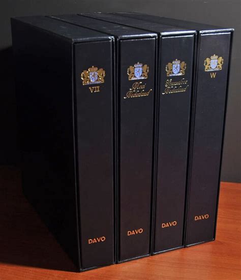 Accessories Davo Lx Albums With A Slipcase Showing Catawiki