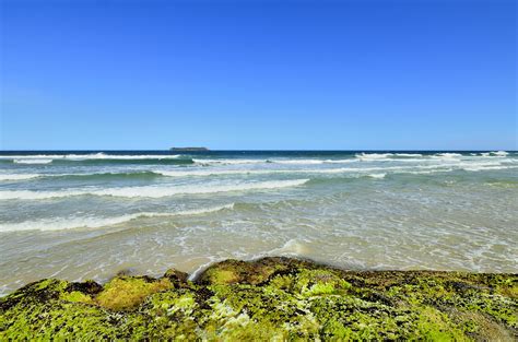 Images Gratuites Plage Mer C Te Le Sable Roche Oc An Horizon