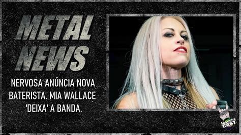 NERVOSA ANUNCIA NOVA BATERISTA YouTube