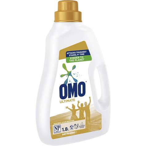 Omo Ultimate Laundry Liquid Detergent Front Top Loader 1 8l Woolworths