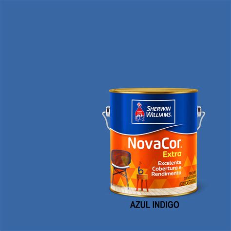 Novacor Extra Fosco Azul Indigo Gl A Melhor Loja De Tintas Da Zona