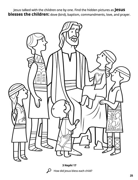 Nephi Page Coloring Pages