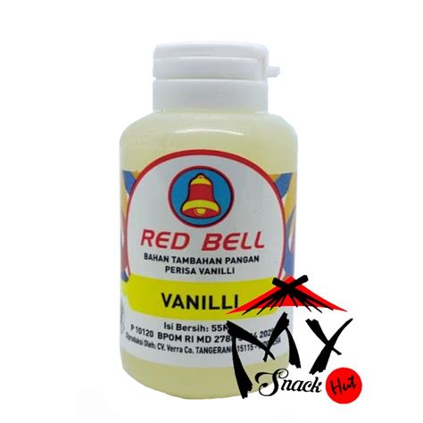 Jual RED BELL PASTA VANILLI 55ML RED BEL PERISA SIRUP VANILI REDBEL