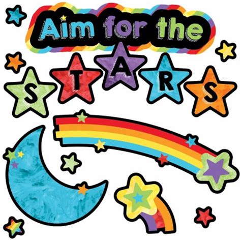 Carson Dellosa Celebrate Learning Aim For The Stars Mini Bulletin Board