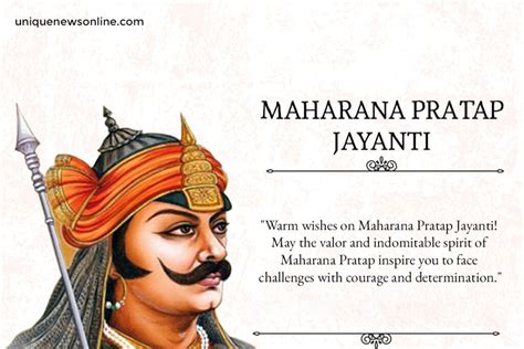 Maharana Pratap Jayanti 2023 Quotes Needs Photos Slogans Posters