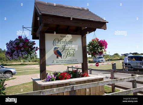 Offenham caravan touring park hi-res stock photography and images - Alamy