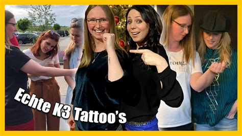 Ik Heb Echte K3 Tattoo S Laten Zetten VLOG 166 YouTube