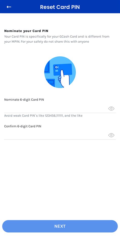 How Do I Reset My Gcash Visamastercard Pin Gcash Help Center