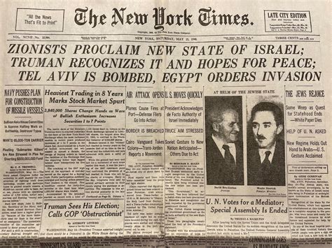 How Truman Came To Recognize Israel 75 Years Ago The Forward