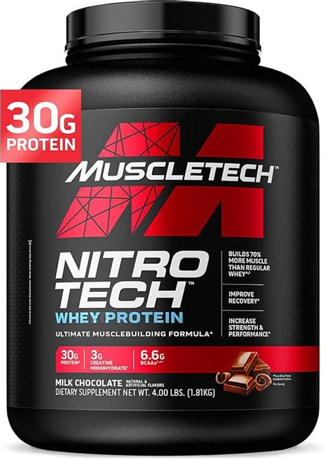 Muscletech Nitro Tech Performance Series Milk Chocolate Lbs