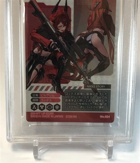 Psa 10 Red Hood 24 2024 Goddess Of Victory Nikke 2 Japanese Wafer Card