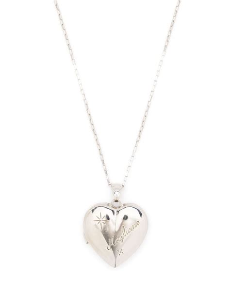 Magliano Ricordami Heart Locket Necklace Farfetch