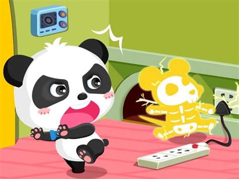 Baby Panda Home Safety Game - Play Baby Panda Home Safety Online for Free at YaksGames