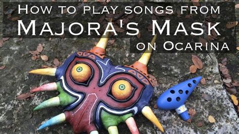 How To Play Majoras Mask Songs On Ocarina Octalk Youtube