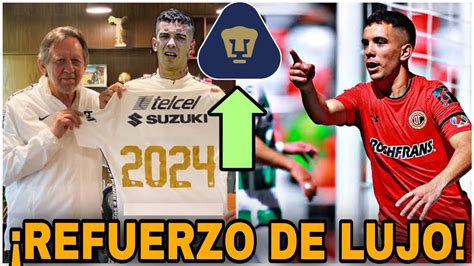 De Lujo Primer Refuerzo De Pumas Llegar A A Reforzar A Pumas