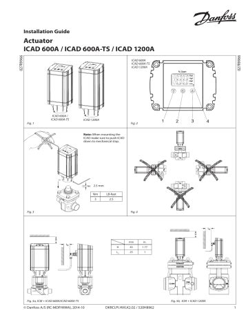 Danfoss Actuators Actuator Icad A Icad A Ts Icad A