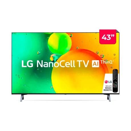 Smart TV LG NanoCell 4K 43 43NANO77SRA Tienda Soy Santander