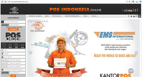 Tampilan Baru Situs Pos Indonesia Id