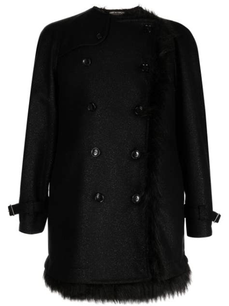 Comme Des Gar Ons Homme Plus Double Breasted Coats For Women On Sale