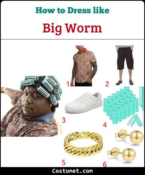 Big Worm (Friday) Costume for Halloween