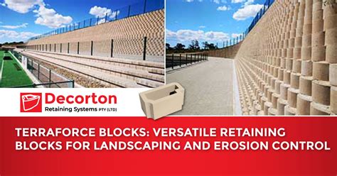 Terraforce Blocks For Excellent Retaining Structures