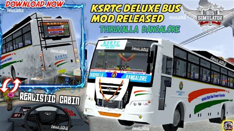 New Ksrtc Bus Mod Released For Bussid Download Mod New Bus Mod