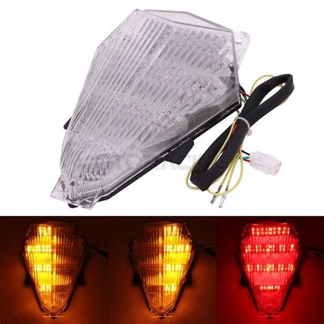 Intermitentes LED De Freno Para Motocicleta Luces Traseras Para Yamaha