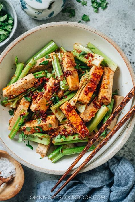 Easy Tofu And Celery Salad Omnivore S Cookbook