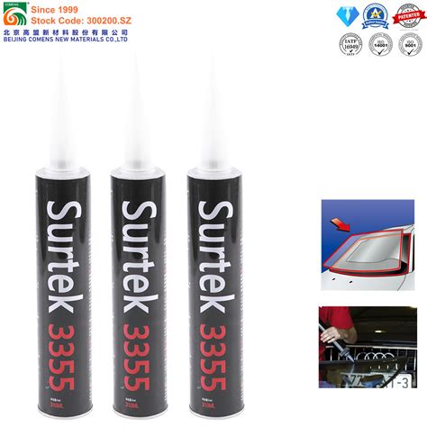 Pu Adhesive Vehicle Windshield Direct Glazing Polyurethane Sealant For