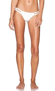 Vitamin A Neutra Hipster Bikini Bottom In White Beyza REVOLVE