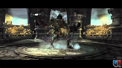 Gamehaunt Darksiders Ii Boss Battle Bone Giant Youtube