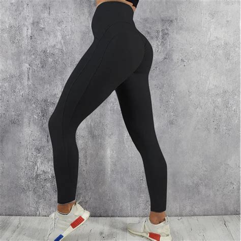 Leggings High Quality Low Waist Push Up Elastic Casual Leggings Fitness