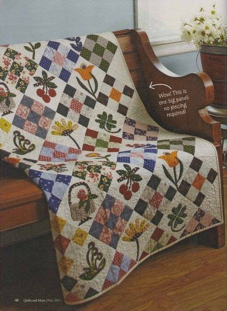 17 Calico Garden Quilt Ideas Garden Quilt Calico Quilts