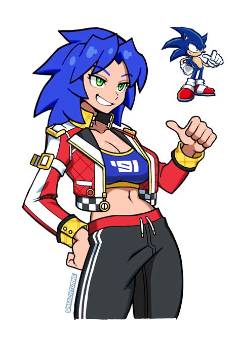 Sonic The Hedgehog As A Human