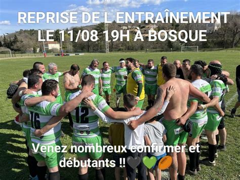 Reprise Des Entrainements Seniors