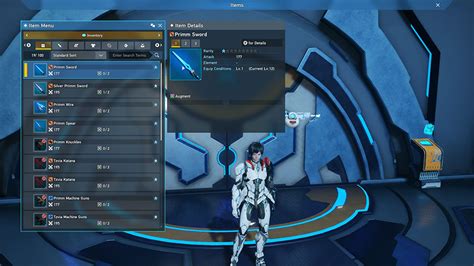 How To Navigate The Main Menu Phantasy Star Online 2 New Genesis