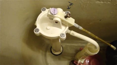 Replace Toilet Fill Valve Assembly Youtube