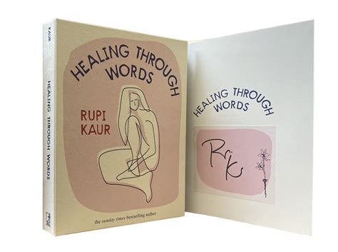 Healing Through Words Signed First Edition By Kaur Rupi New Hardcover 2022 1st Edition