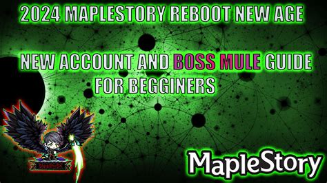 Maplestory Boss Mule Progression Guide New Player Main Reboot