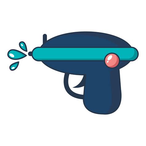 Water gun icon, cartoon style 15070910 Vector Art at Vecteezy