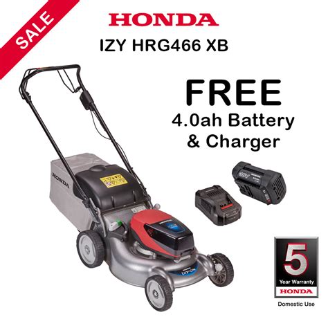 Honda Izy Hrg Pk Push Lawn Mower Andrew Symons Devon Uk