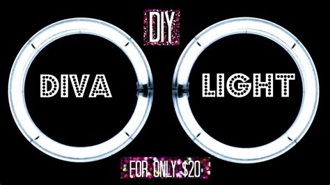 Diy Diva Ring Light Under Winsley Melan Youtube