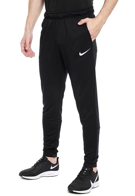 Pantalón De Buzo Nike M Nk Dry Pant Taper Fleece Negro Calce Regular