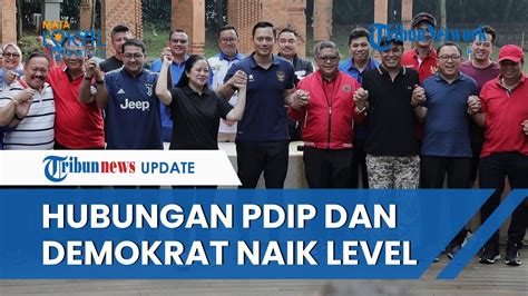 Hubungan Pdip Demokrat Semakin Cair Seusai Puan Dan Ahy Bertemu Hasto