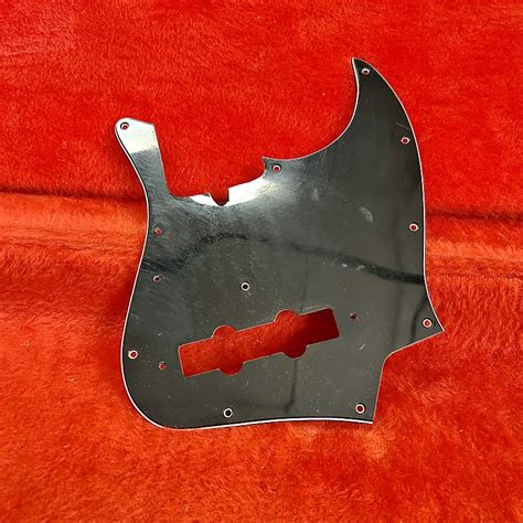 Fender Jazz Bass Pick Guard 1978 Black Original Vintage Usa Reverb