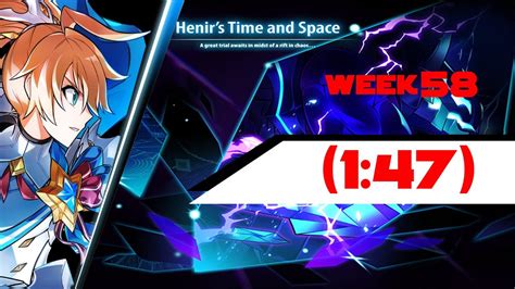 Elsword EU Comet Crusader Henir Week 58 1 47 YouTube